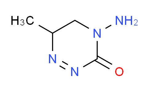 CAS No. 762217-20-9, 4-Amino-6-methyl-5,6-dihydro-1,2,4-triazin-3(4H)-one