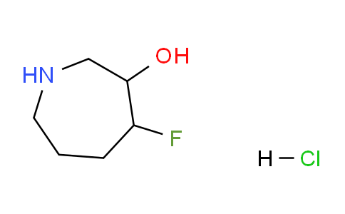 CAS No. 1823962-87-3, 4-Fluoroazepan-3-ol hydrochloride