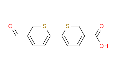 CAS No. 886508-47-0, 5'-Formyl-6H,6'H-[2,2'-bithiopyran]-5-carboxylic acid