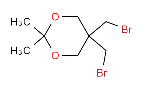 CAS No. 43153-20-4, 5,5-Bis(bromomethyl)-2,2-dimethyl-1,3-dioxane