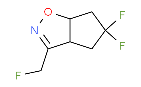 CAS No. 1823381-28-7, 5,5-Difluoro-3-(fluoromethyl)-4,5,6,6a-tetrahydro-3aH-cyclopenta[d]isoxazole