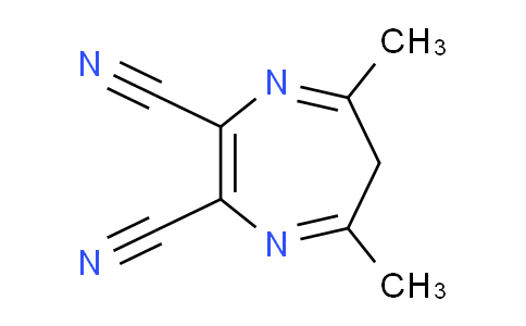 CAS No. 51802-55-2, 5,7-Dimethyl-6H-1,4-diazepine-2,3-dicarbonitrile