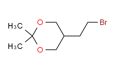 CAS No. 97845-58-4, 5-(2-Bromoethyl)-2,2-dimethyl-1,3-dioxane