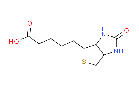 CAS No. 57378-70-8, 5-(2-Oxohexahydro-1H-thieno[3,4-d]imidazol-4-yl)pentanoic acid