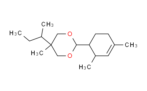 CAS No. 117933-89-8, 5-(sec-Butyl)-2-(2,4-dimethylcyclohex-3-en-1-yl)-5-methyl-1,3-dioxane