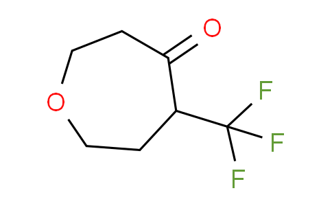 CAS No. 1344733-56-7, 5-(Trifluoromethyl)oxepan-4-one