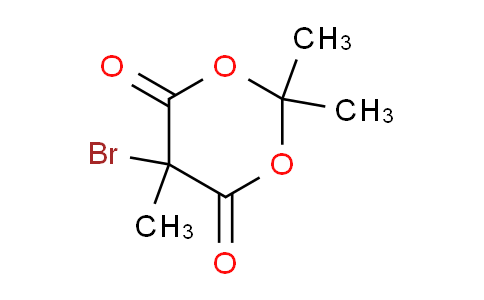 CAS No. 34817-42-0, 5-Bromo-2,2,5-trimethyl-1,3-dioxane-4,6-dione