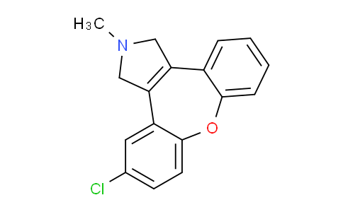 CAS No. 27449-95-2, 5-Chloro-2-methyl-2,3-dihydro-1H-dibenzo[2,3:6,7]oxepino[4,5-c]pyrrole