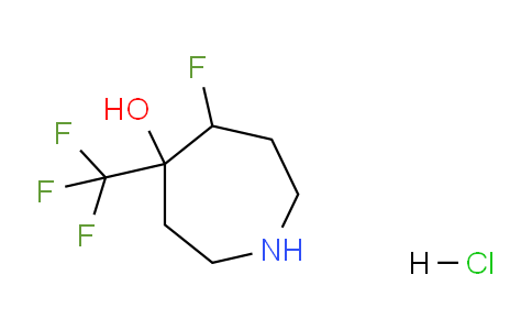CAS No. 1823245-41-5, 5-Fluoro-4-(trifluoromethyl)azepan-4-ol hydrochloride