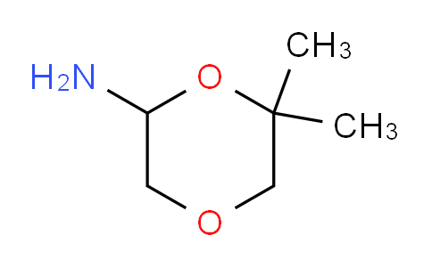 CAS No. 1398504-12-5, 6,6-Dimethyl-1,4-dioxan-2-amine