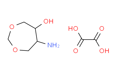 CAS No. 1956380-05-4, 6-Amino-1,3-dioxepan-5-ol oxalate