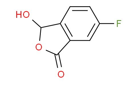 CAS No. 105398-58-1, 6-Fluoro-3-hydroxyisobenzofuran-1(3H)-one