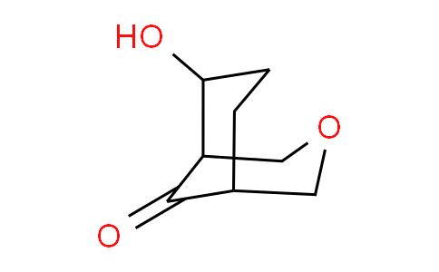 CAS No. 851984-06-0, 6-Hydroxy-3-oxabicyclo[3.3.1]nonan-9-one