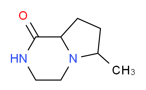 CAS No. 21550-80-1, 6-Methylhexahydropyrrolo[1,2-a]pyrazin-1(2H)-one