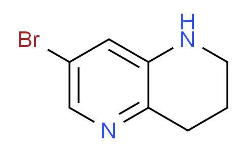 CAS No. 1256787-10-6, 7-Bromo-1,2,3,4-tetrahydro-1,5-naphthyridine