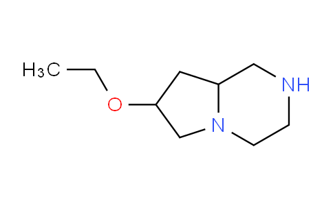 CAS No. 1422059-02-6, 7-Ethoxyoctahydropyrrolo[1,2-a]pyrazine