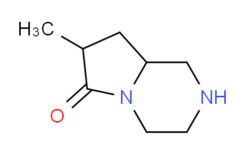 CAS No. 200418-23-1, 7-Methylhexahydropyrrolo[1,2-a]pyrazin-6(2H)-one