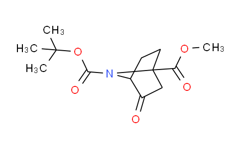 CAS No. 935761-02-7, 7-tert-Butyl 1-methyl 3-oxo-7-azabicyclo[2.2.1]heptane-1,7-dicarboxylate