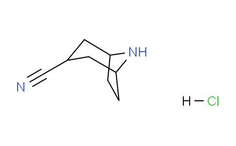 CAS No. 1374656-75-3, 8-Azabicyclo[3.2.1]octane-3-carbonitrile hydrochloride