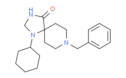 CAS No. 95939-10-9, 8-Benzyl-1-cyclohexyl-1,3,8-triazaspiro[4.5]decan-4-one