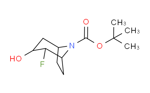 CAS No. 1404196-40-2, 8-Boc-2-fluoro-8-aza-bicyclo[3.2.1]octan-3-ol