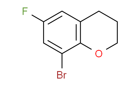 CAS No. 746638-33-5, 8-Bromo-6-fluorochroman