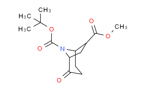 CAS No. 1447603-96-4, 8-tert-Butyl 6-methyl 2-oxo-8-azabicyclo[3.2.1]octane-6,8-dicarboxylate