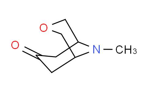 CAS No. 7224-81-9, 9-Methyl-3-oxa-9-azabicyclo[3.3.1]nonan-7-one