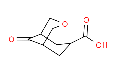 CAS No. 1333639-36-3, 9-Oxo-3-oxabicyclo[3.3.1]nonane-7-carboxylic acid