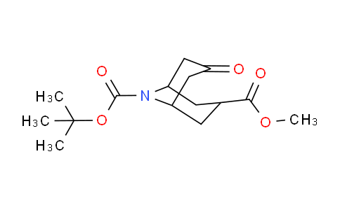 CAS No. 1523571-20-1, 9-tert-Butyl 3-methyl 7-oxo-9-azabicyclo[3.3.1]nonane-3,9-dicarboxylate
