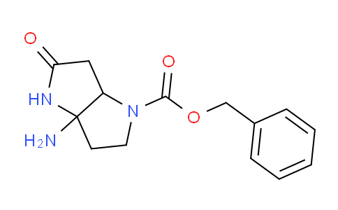 CAS No. 1445950-75-3, Benzyl 3a-amino-5-oxohexahydropyrrolo[3,2-b]pyrrole-1(2H)-carboxylate