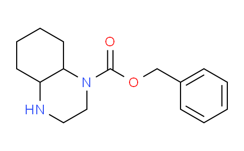 CAS No. 889957-98-6, Benzyl octahydroquinoxaline-1(2H)-carboxylate