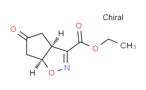 CAS No. 1428077-54-6, cis-Ethyl 5-oxo-4,5,6,6a-tetrahydro-3aH-cyclopenta[d]isoxazole-3-carboxylate