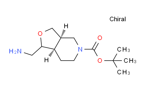 CAS No. 1250883-97-6, cis-tert-Butyl 1-(aminomethyl)hexahydrofuro[3,4-c]pyridine-5(3H)-carboxylate