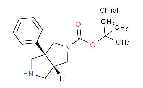 CAS No. 1251007-24-5, cis-tert-Butyl 3a-phenylhexahydropyrrolo[3,4-c]pyrrole-2(1H)-carboxylate