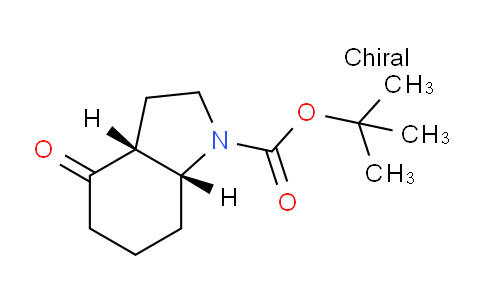 CAS No. 543910-25-4, cis-tert-Butyl 4-oxooctahydro-1H-indole-1-carboxylate