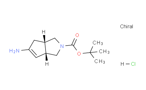 CAS No. 1630906-64-7, cis-tert-Butyl 5-amino-3,3a,6,6a-tetrahydrocyclopenta[c]pyrrole-2(1H)-carboxylate hydrochloride