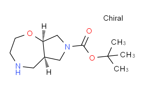 CAS No. 1251006-15-1, cis-tert-Butyl hexahydro-2H-pyrrolo[3,4-f][1,4]oxazepine-7(3H)-carboxylate