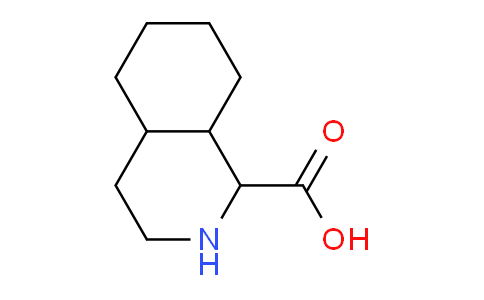 CAS No. 169390-26-5, Decahydroisoquinoline-1-carboxylic acid