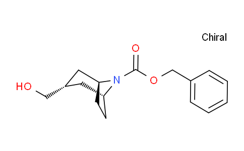 CAS No. 1067230-68-5, endo-Benzyl 3-(hydroxymethyl)-8-azabicyclo[3.2.1]octane-8-carboxylate