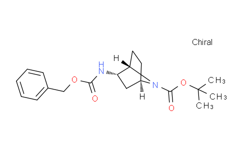 CAS No. 1000870-14-3, endo-tert-Butyl 2-(((benzyloxy)carbonyl)amino)-7-azabicyclo[2.2.1]heptane-7-carboxylate