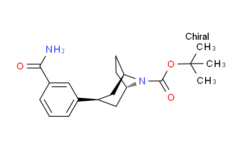 CAS No. 949902-65-2, endo-tert-Butyl 3-(3-carbamoylphenyl)-8-azabicyclo[3.2.1]octane-8-carboxylate