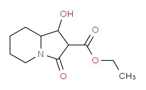 CAS No. 1217673-51-2, Ethyl 1-hydroxy-3-oxooctahydroindolizine-2-carboxylate