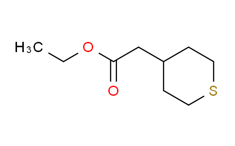 CAS No. 218624-29-4, Ethyl 2-(tetrahydro-2H-thiopyran-4-yl)acetate