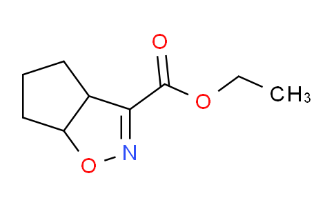 CAS No. 114120-86-4, Ethyl 4,5,6,6a-tetrahydro-3aH-cyclopenta[d]isoxazole-3-carboxylate