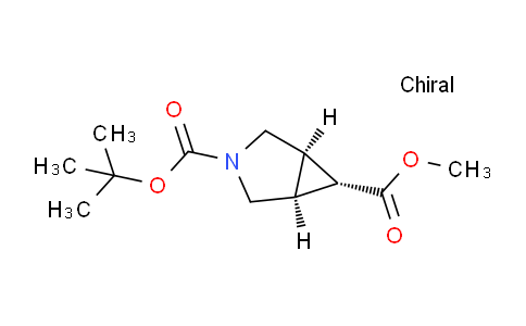 CAS No. 1419101-34-0, exo-3-tert-Butyl 6-methyl 3-azabicyclo[3.1.0]hexane-3,6-dicarboxylate