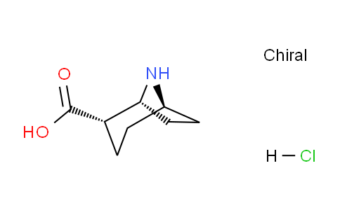 CAS No. 1956309-65-1, exo-8-Azabicyclo[3.2.1]octane-2-carboxylic acid hydrochloride