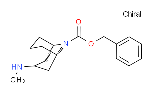 CAS No. 1958100-34-9, exo-Benzyl 3-(methylamino)-9-azabicyclo[3.3.1]nonane-9-carboxylate