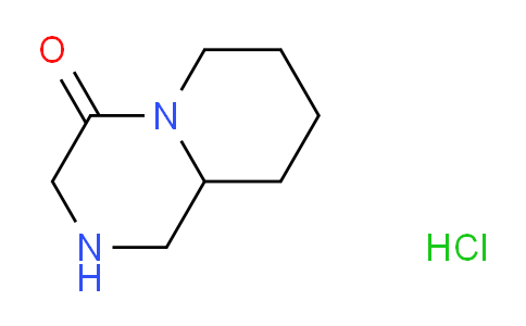 CAS No. 1263378-28-4, Hexahydro-1H-pyrido[1,2-a]pyrazin-4(6H)-one hydrochloride