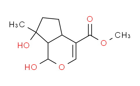CAS No. 73159-48-5, Methyl 1,7-dihydroxy-7-methyl-1,4a,5,6,7,7a-hexahydrocyclopenta[c]pyran-4-carboxylate